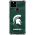 Michigan State University Green Jersey Google Pixel 5 Clear Case